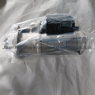 มอเตอร์เริ่มต้น 612600090293 สําหรับส่วนของระบบขับเคลื่อนของ Sinotruk HOWO อะไหล่รถบรรทุก