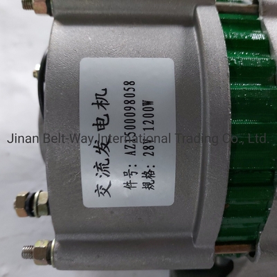 อะไหล่ระบบเบรก Sinotruk HOWO Truck Alternator Az1500098058 สําหรับตลาดเอเชียใต้