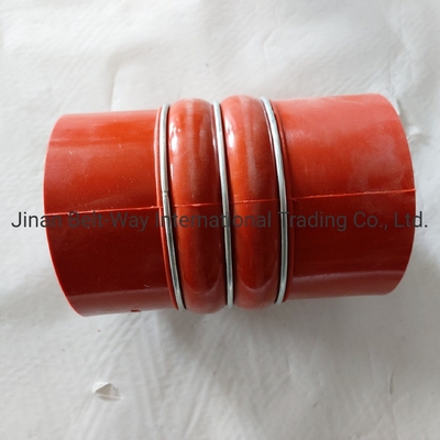 USD การชําระเงินสนับสนุน Sinotruk HOWO อะไหล่รถบรรทุก Intercooler Outlet Hose Wg9719530108