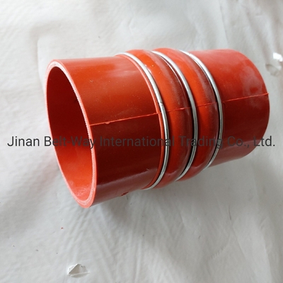 USD การชําระเงินสนับสนุน Sinotruk HOWO อะไหล่รถบรรทุก Intercooler Outlet Hose Wg9719530108
