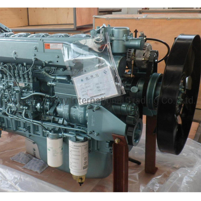 371HP Wd615 ซีรี่ย์ การประกอบเครื่องยนต์ของ HOWO รถบรรทุกหนัก เครื่องยนต์ดีเซล การชําระเงินที่ปลอดภัย