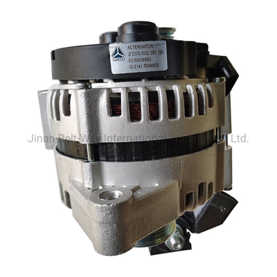 Sinotruk HOWO รถบรรทุกอะไหล่ 28V/70A อัลเตอร์เนเตอร์ Vg1095094002 สําหรับตลาดเอเชียใต้