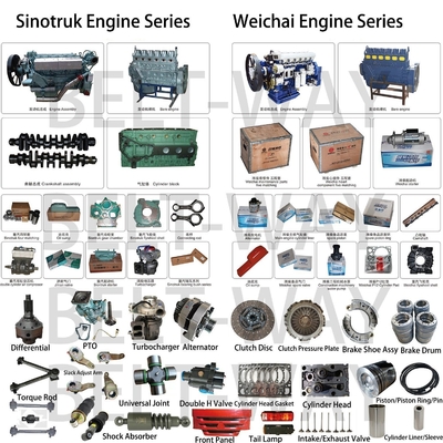 Shaanxi Shacman รถบรรทุก เครื่องกําเนิด Weichai เครื่องยนต์อะไหล่ Alternator 612600090816