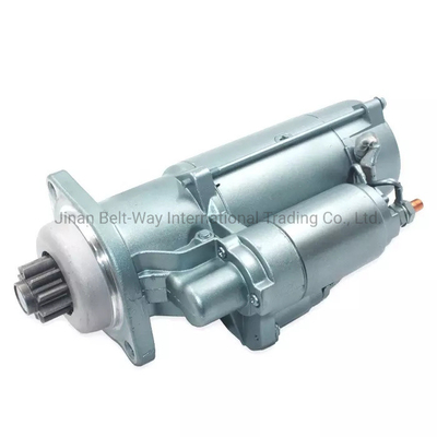 Sinotruk HOWO 10 ฟัน 24V Starter Vg1560090001 สําหรับส่วนของระบบส่งกล่องเกียร์