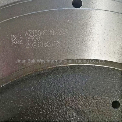 Sinotruk HOWO Wd615 เครื่องยนต์ Flywheel Az1500020220 ส่วนของระบบเบรคมาตรฐาน