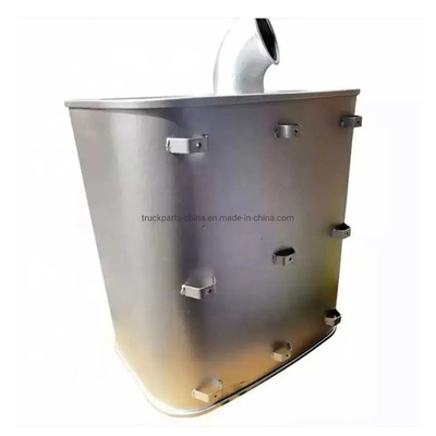 บริการหลังการขาย สนับสนุนออนไลน์ Sinotruk รถยนต์อะไหล่ รถยนต์ขยะ รถยนต์ Muffler Wg9725540060