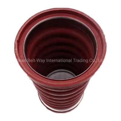 Red HOWO Truck Parts Intercooler Hose Wg9925530058 สําหรับเครื่องยนต์ Sinotruk การสนับสนุนออนไลน์