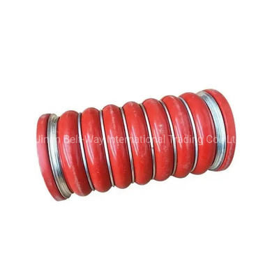 Red HOWO Truck Parts Intercooler Hose Wg9925530058 สําหรับเครื่องยนต์ Sinotruk การสนับสนุนออนไลน์