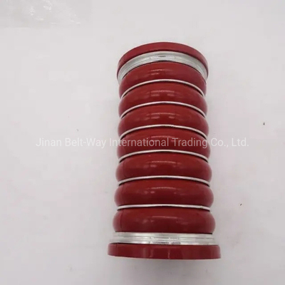 Red HOWO Truck Parts Intercooler Hose Wg9925530058 สําหรับเครื่องยนต์ Sinotruk การสนับสนุนออนไลน์