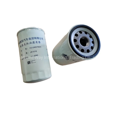 Sino HOWO Weichai Wp10 Wd615 เครื่องกรองน้ํามันเครื่องยนต์ดีเซล Vg1246070031 สําหรับเครื่องควบคุม
