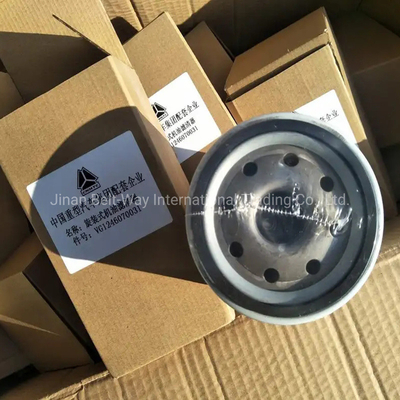 Sino HOWO Weichai Wp10 Wd615 เครื่องกรองน้ํามันเครื่องยนต์ดีเซล Vg1246070031 สําหรับเครื่องควบคุม