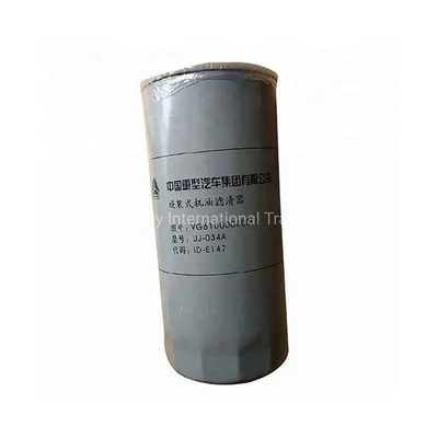 เครื่องกรองเครื่องยนต์ Sinotruk Jx0818 เครื่องกรองน้ํามัน VG61000070005 สําหรับรถบรรทุก HOWO