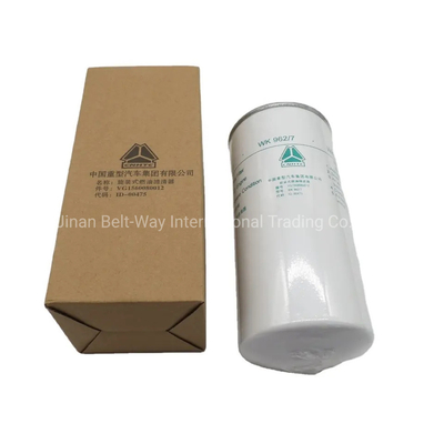 Sinotruk HOWO เครื่องยนต์อะไหล่ เครื่องกรองน้ํามัน Vg1560080012 เครื่องกรองน้ํามันดีเซล Wk962/7